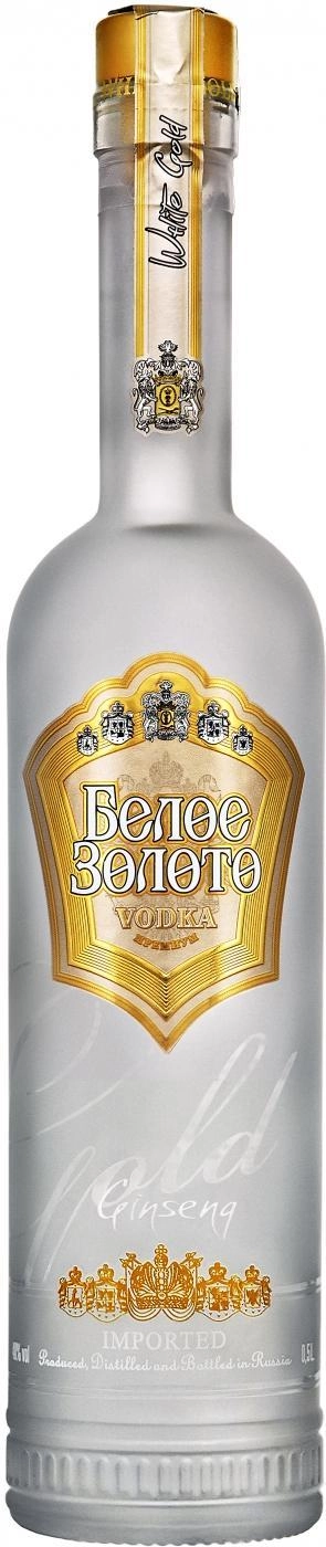 Водка Белое Золото премиум  700 мл