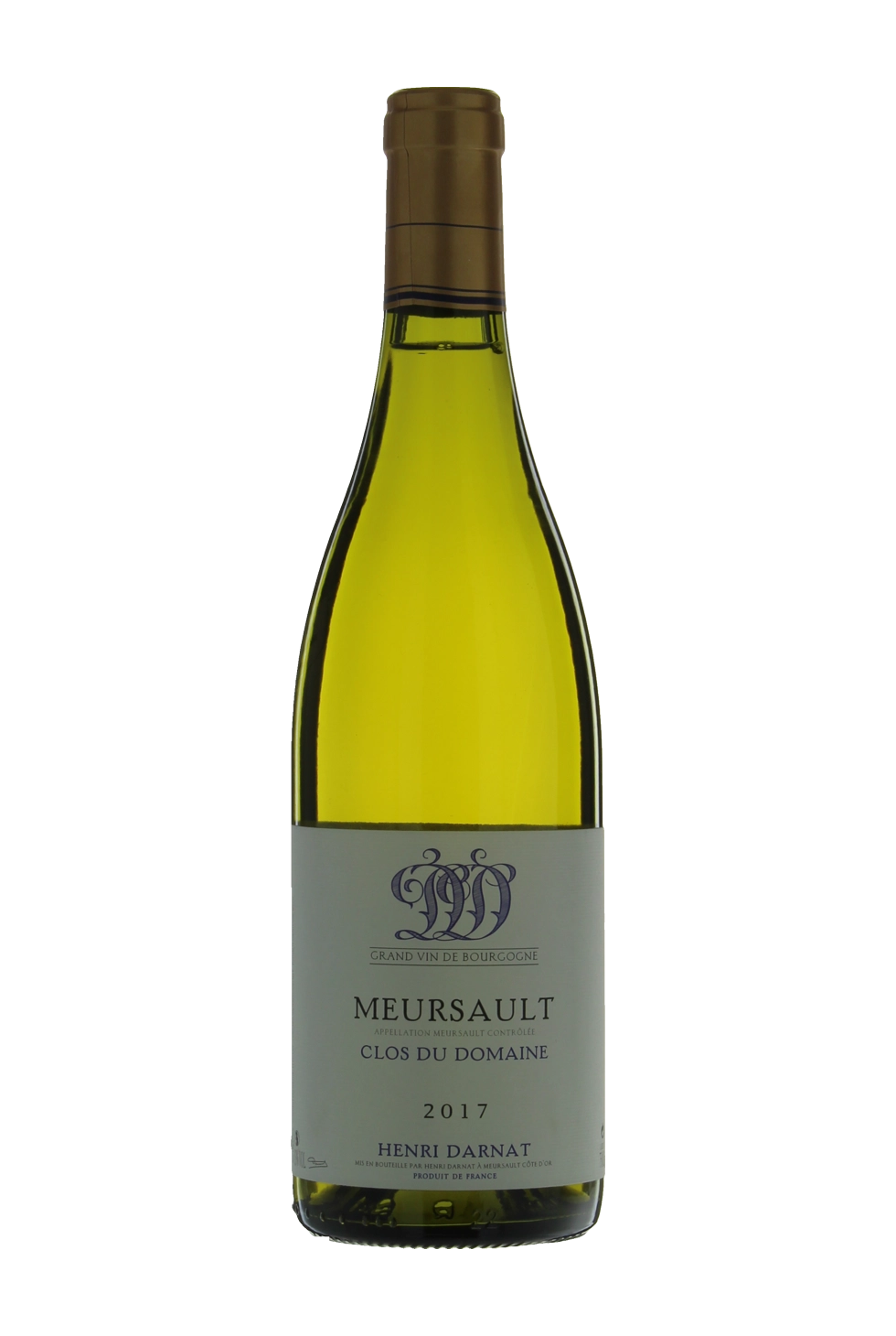Вино Henri Darnat Clos Du Domaine Meursault AOC  2019 750 мл