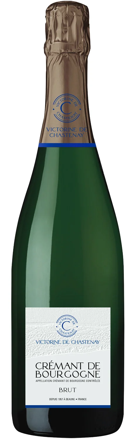 Игристое вино Victorine de Chastenay Brut  Crеmant de Bourgogne AOC  2023 750 мл