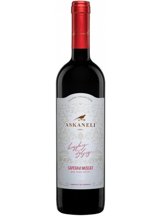 Вино Askaneli Saperavi Muscat  750 мл