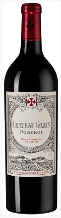 Вино Chateau Gazin Pomerol AOC 2021 750 мл