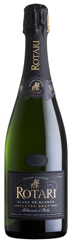 Игристое вино Mezzacorona  Rotari Blanc de Blanc Extra Brut   2018 750 мл 12,5 %