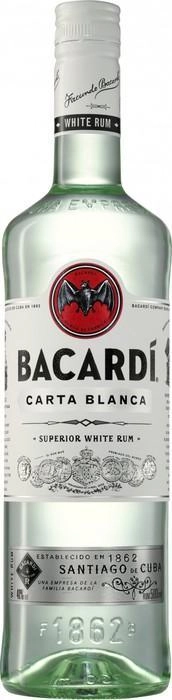 Ром  Bacardi  Carta Blanca 700 мл