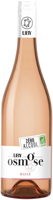 Вино Uby  Osmose Rosе   Юби  Осмос  Розе  безалкогольное  750 м