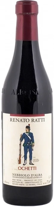 Вино Renato Ratti Nebbiolo d'Alba Ochetti Окетти Неббиоло д'Альба 2018 375 мл