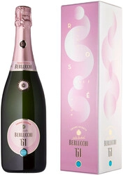 Игристое вино  Guido Berlucchi  61 Franciacorta Rose DOCG gift box  750 мл
