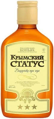 Коньяк  Крымский Статус 3 Звезды 250 мл