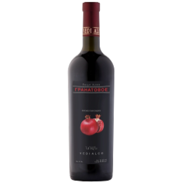 Вино "Веди Алко Гранатовое " красное полусладкое  750 мл