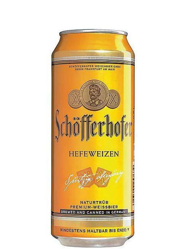 Пиво Schofferhofer Hefeweizen Шофферхофер Хефевайцен ж/б 500 мл