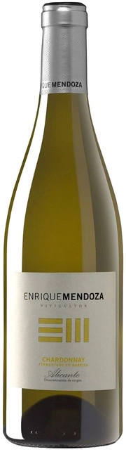 Вино Enrique Mendoza  Chardonnay Fermentado en Barrica Alicante DO  750 мл
