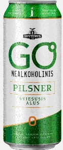 Пиво Svyturys Go Pilsner in can Швитурис Гоу Пилзнер в жестянной банке 500 мл
