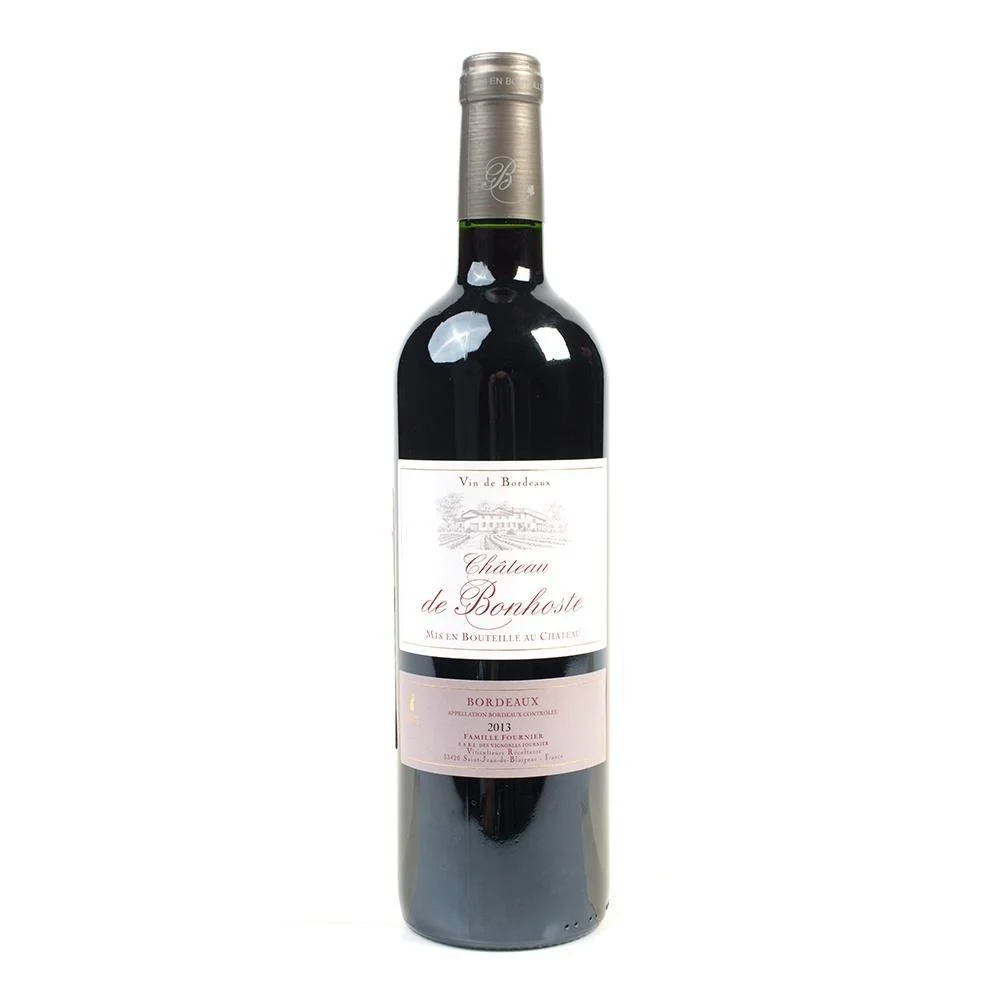 Вино Vignobles Fournier Виньобль Фурнье AOC Bordeaux Selection Chateau de Bonhoste Шато де Боносте 2012 750 мл