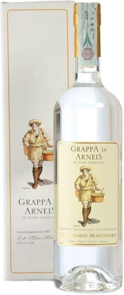 Граппа Montanaro Grappa di Arneis gift box  700 мл