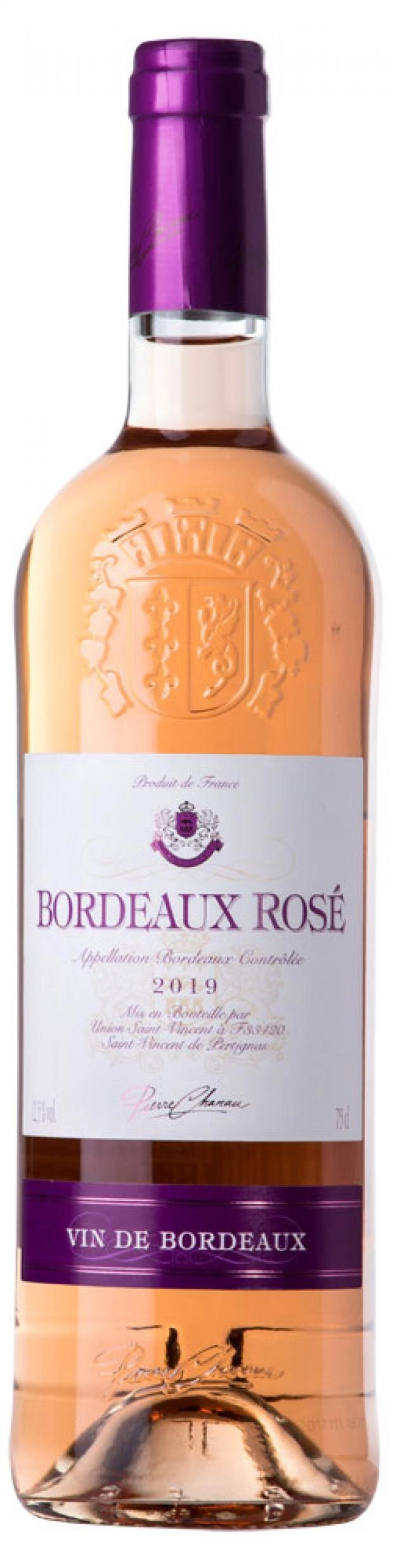 Вино  Pierre Chanau Rose Bordeau AOC    2019   750 мл