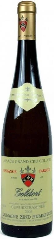 Вино Zind-Humbrecht, Gewurztraminer "Goldert" Grand Cru, Зинд-Умбрехт, Гевюрцтраминер "Гольдерт" Гран Крю, 2004, 750 мл.