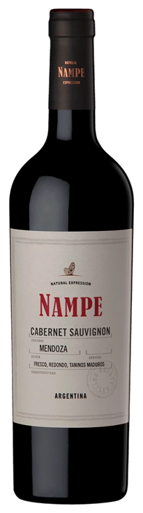 Вино   Nampe  Cabernet Sauvignon    Нампе   Каберне Совиньон  2021  750 мл 13,5 %