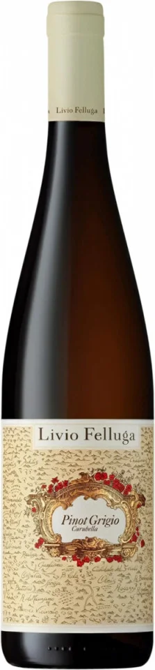 Вино Livio Felluga Pinot Grigio Curubella 2021 750 мл  