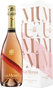 Шампанское Mumm  Grand Cordon Brut Rose Champagne AOC gift box  750 мл