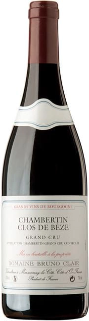 Вино Domaine Bruno Clair Chambertin Clos de Beze Grand Cru    2016  750 мл
