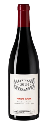 Вино  Pinot Noir  Gap's Crown   Crown Vineyard  Lutum    2014  750 мл