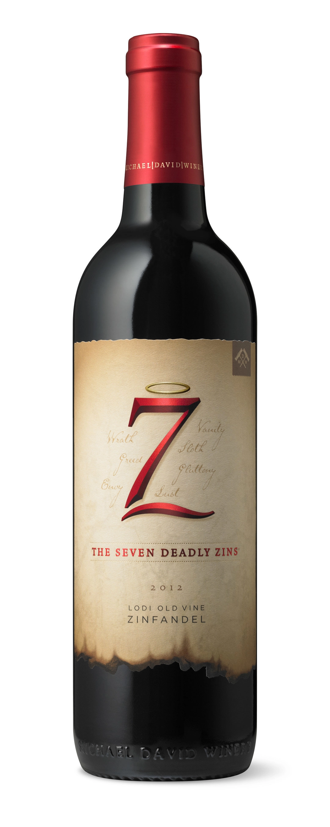Вино Michael David Winery 7 Deadly Zins Old Vine Lodi    Майкл Давид Вайнери  7 Дедли  Зинс Олд Вайн  Лоди 2017  750 мл