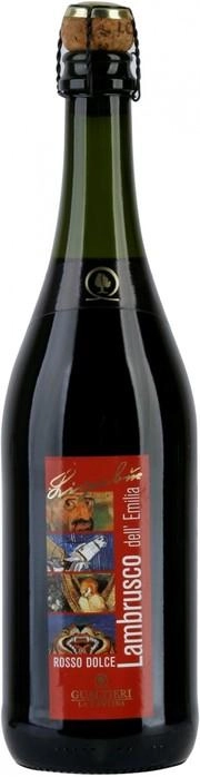 Игристое вино "Ligabue" Rosso Dolce  Lambrusco dell'Emilia IGP  750 мл