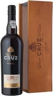 Портвейн  Porto Gran Cruz 30 Years Old in wooden box Порто Гран Круз 30 лет в деревянной коробке 750 мл