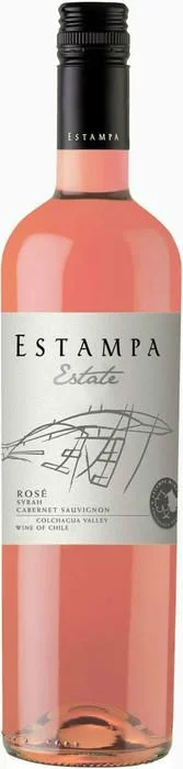 Вино Estampa Rose Syrah-Cabernet Sauvignon Эстампа Розе Сира-Каберне Совиньон 750 мл