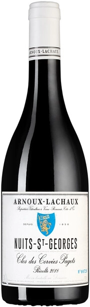 Вино Domaine Arnoux-Lachaux Nuits-Saint-Georges 1-er Cru Clos des Corvees Pagets AOC 2018 750 мл
