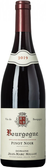 Вино Domaine Jean-Marc Millot Bourgogne Pinot Noir AOC  2019 750 мл  13%