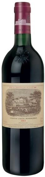 Вино Chateau Lafite Rothschild Pauillac AOC 1-er Grand Cru 2001 750 мл