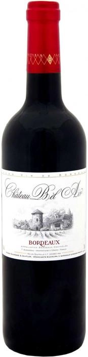 Вино Chateau Bel Air Bordeaux AOC  Шато Бель Эр  2015 750 мл