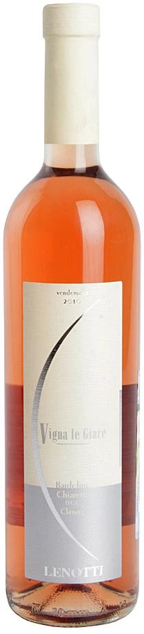 Вино Cantine Lenotti Vigna Le Giare Bardolino Chiaretto Classico DOC  2016 750 мл