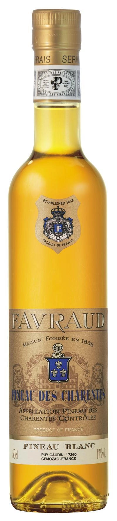Вино ликерное PUY GAUDIN Favraud Pineau des Charentes  350 мл