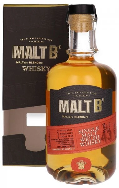Виски Malt'b Welsh Whiskey  gift box  700 мл