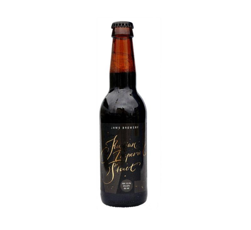 Пиво Jaws Russian Imperial Stout /Джоус "Русский Имперский Стаут" 330 мл
