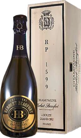 Шампанское Bouzy Grand Cru AOC Herbert Beaufort Reserve Perpetuelle Brut Nature box 750 мл 12%