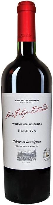 Вино красное сухое Luis Felipe Edwards,"Reserva", Cabernet Sauvignon, Луис Фелипе Эдвардс, "Ресерва", Каберне Совиньон 2018 750 мл
