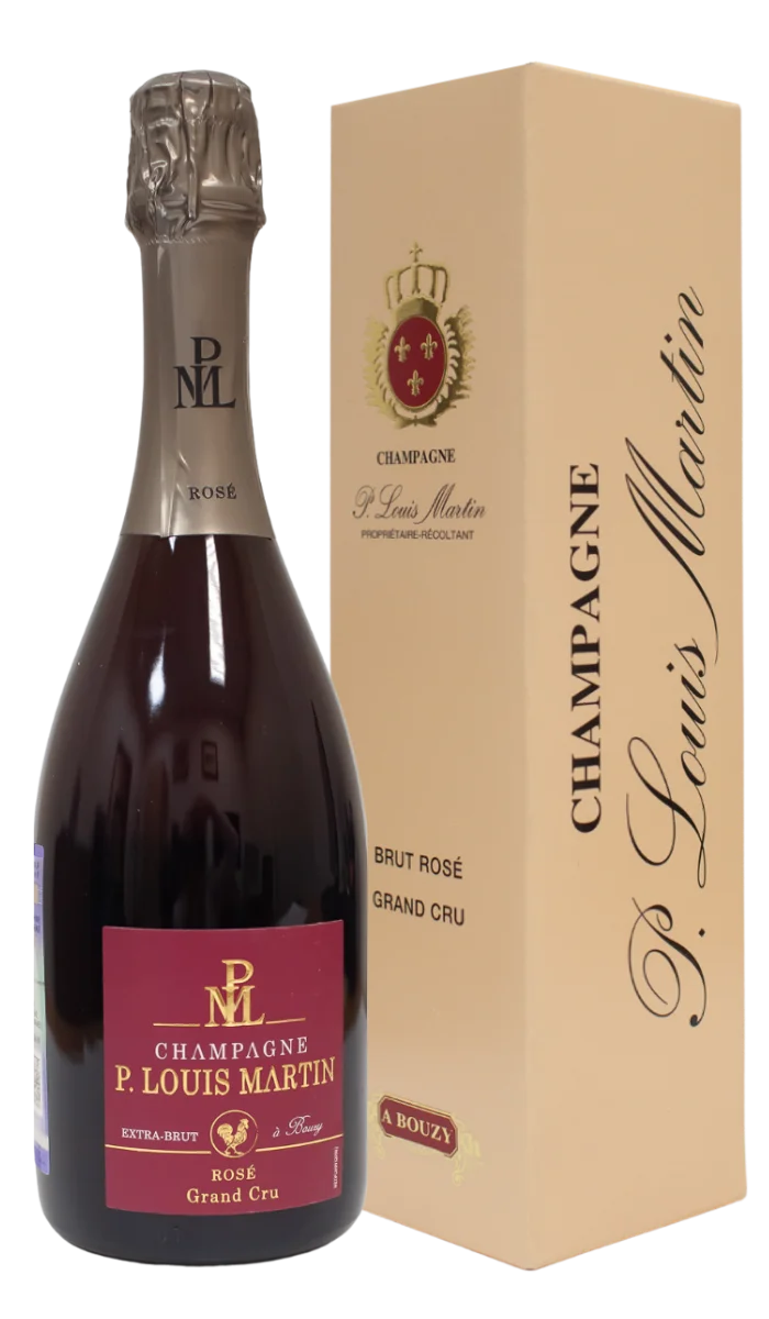 Шампанское Paul Louis Martin Grand Cru Rose Extra Brut Champagne АОС gift box  2017  750 мл  12%