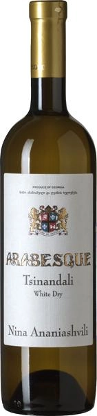 Вино  Nina Ananiashvili Arabesque Tsinandali Нина Ананиашвили  Арабески  Цинандали 2017 750 мл
