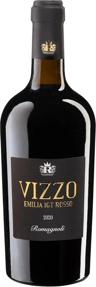 Вино Romagnoli Vizzo Rosso Emilia IGT 2020  750 мл