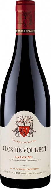 Вино Domaine Geantet-Pansiot Clos de Vougeot Grand Cru AOC   2018 750 мл
