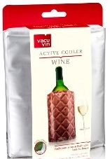 Охладительная рубашка VacuVin RI Wine Cooler Chrome,  для вина 0,75л цвет: хром
