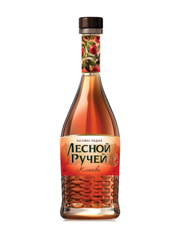 Настойка горькая Лесной ручей Клюква 500 мл