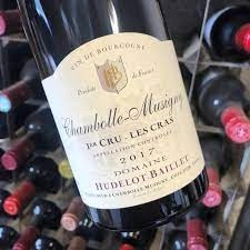 Вино DOMAINE Hudelot Baillet Chambolle-Musigny 1er Cru "Les Cras"  red   2017 750 мл