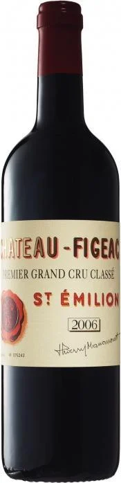 Вино Chateau Figeac, Saint-Emilion AOC 1-er Grand Cru Classe, Шато Фижак, 2006, 750 мл