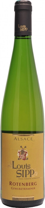 Вино Louis Sipp  Rotenberg Gewurztraminer Alsace AOC Луи Сипп  Ротенберг Гевюрцтраминер 2018 750 мл