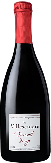 Шампанское La Villeseniere  Coteaux Champenois Boursault Rouge 750 мл  2020