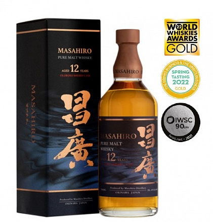 Виски Masahiro Pure Malt 12 YO Oloroso Sherry Cask   700 мл