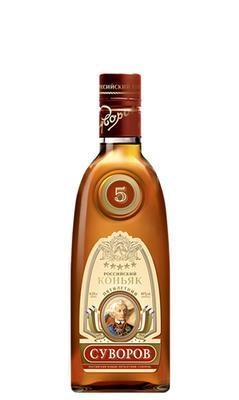 Коньяк российский «Суворов 5 лет», 250 мл